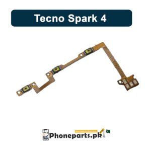 Tecno Spark 4 Power & Volume Flex Cable - Tecno Spark 4