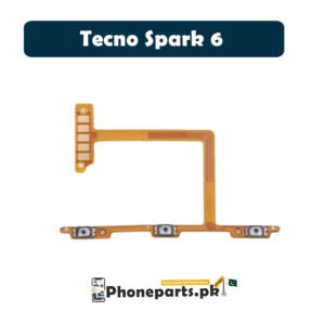 Tecno Spark 6 Power & Volume Flex Cable - Tecno Spark 6