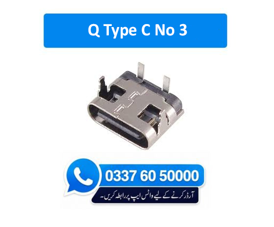 Q Type C No 3 Charging Socket Port Connector - Q Type C No 3
