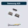 Samsung A20 Charging Socket Port Connector - Samsung A20