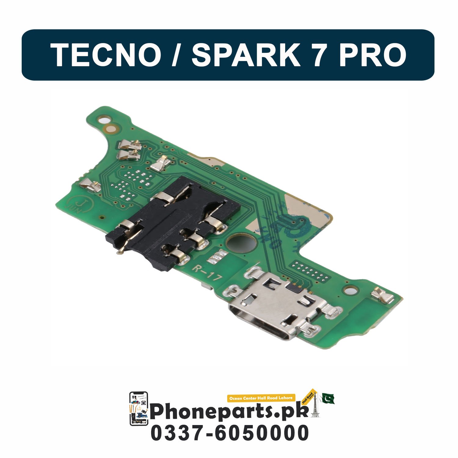 Tecno Spark 7 Pro Charging Flex | Tecno Spark 7 Pro Charging Port Price