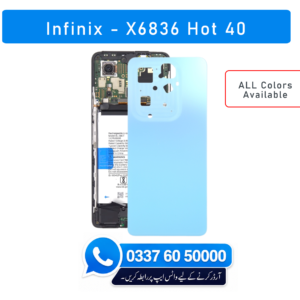 Infinix X6836 Green Back Cover Replacement