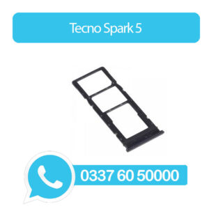 Tecno Spark 5 Sim Tray Black