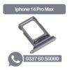 Iphone 14 Pro Max Sim Tray Grey - Iphone sim tray Replacement for Iphone 14 pro max Grey