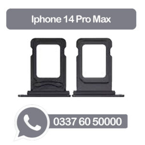 Iphone 14 Pro Max Sim Tray Black- Iphone sim tray Replacement for Iphone 14 pro max Black