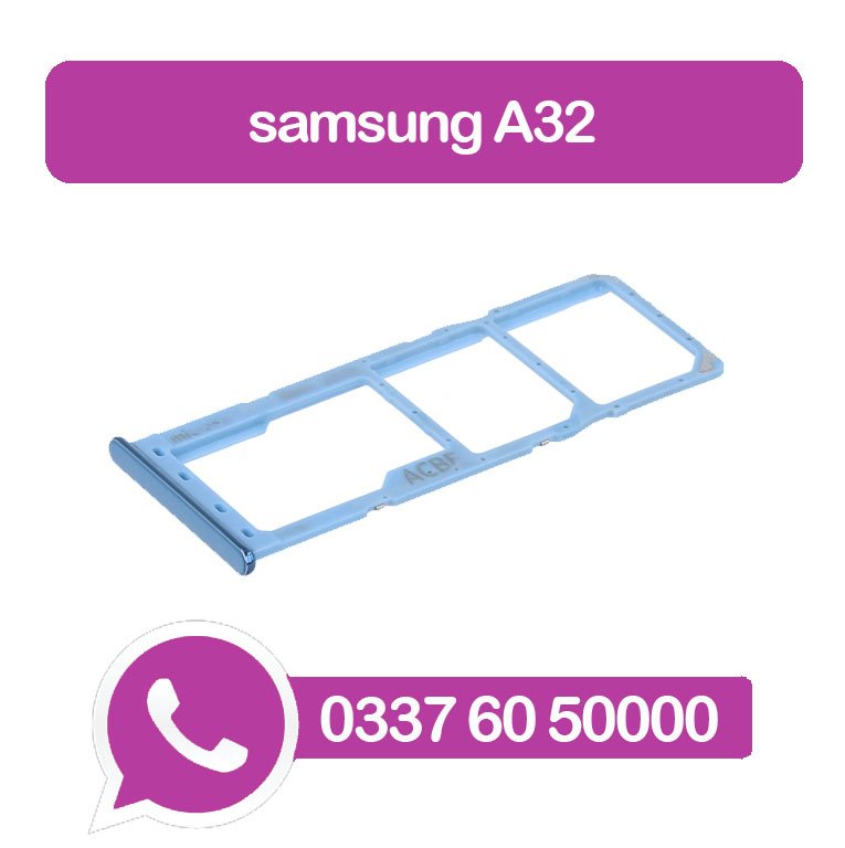 Samsung A32 Sim Tray Blue - Sim Tray Replacement for Samsung A32 | Samsung A32