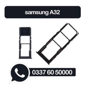 Samsung A32 Sim Tray Black - Sim Tray Replacement for Samsung A32 | Samsung A32
