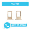Vivo Y04 Sim Tray Gold - Sim Tray Replacement for Vivo Y04 | SIM Tray Sim Jacket Sim Slot For Vivo Y04
