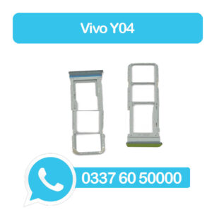 Vivo Y04 Sim Tray Green - Sim Tray Replacement for Vivo Y04 | Sim Jacket For Vivo Y04