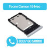 Tecno Camon 19 Neo Sim Tray | Sim Tray Replacement for Tecno Camon 19 Neo