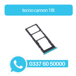 tecno camon 18t sim tray green