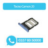 Tecno Camon 20 Sim Tray Blue