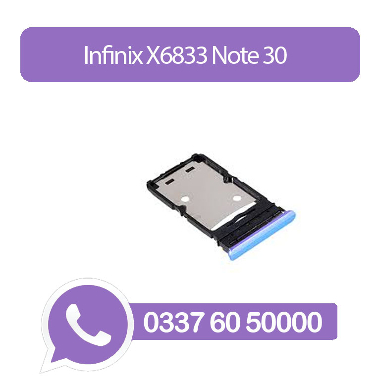 Infinix X6833 Note 30 Sim Tray Blue