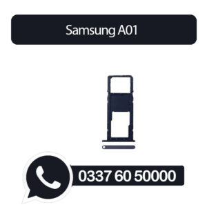 Samsung A01 Sim Tray Blue