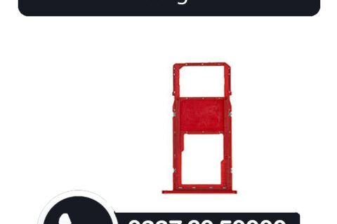 Samsung A01 Sim Tray Red