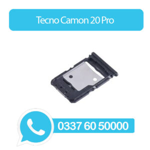 Tecno Camon 20 Pro Sim Tray Black