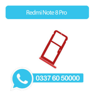 Redmi Note 8 Pro Sim Tray Red