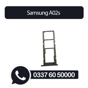 Samsung A02s Sim Tray Black