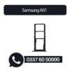 Samsung A01 Sim Tray Black