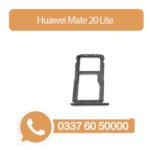 Huawei Mate 20 Lite Sim Tray Black