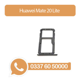 Huawei Mate 20 Lite Sim Tray Black