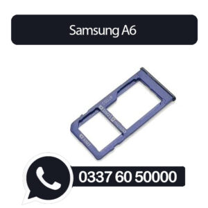 Samsung A6 Sim Tray Purple