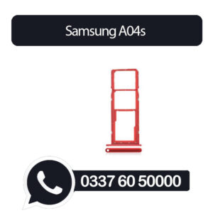 Samsung A04s Sim Tray Red