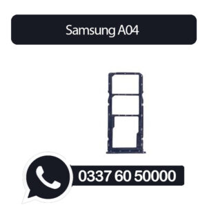 Samsung A04 Sim Tray Blue
