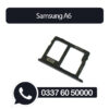 Samsung A6 Sim Tray Black
