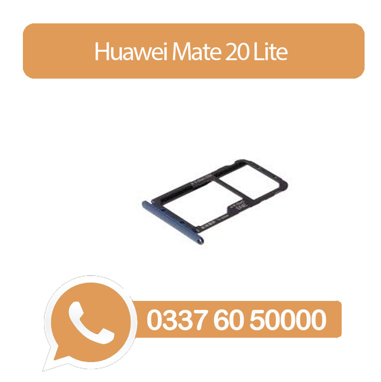 Huawei Mate 20 Lite Sim Tray Blue