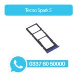 Tecno Spark 5 Sim Tray Blue