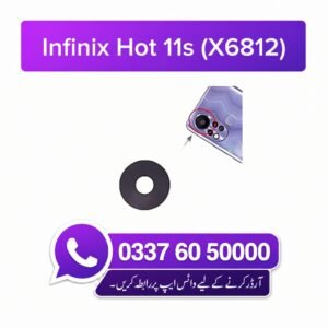 Repair Infinix Hot 11s X6812 Back Camera Lens Glass