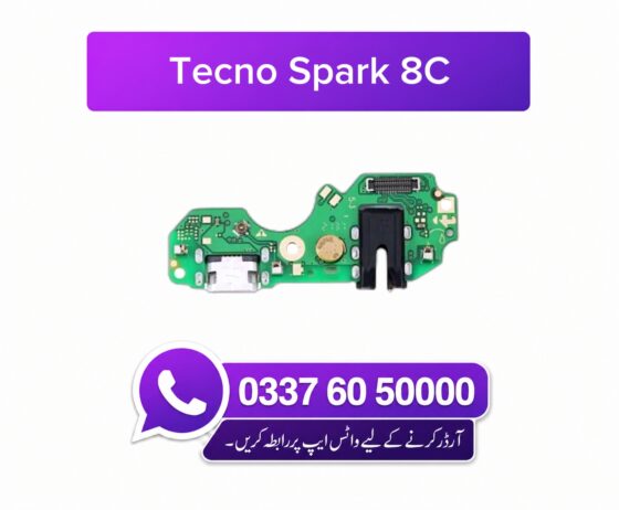 Tecno Spark 8C Charging Flex | Tecno Spark 8C Charging Port Price in Pakistan
