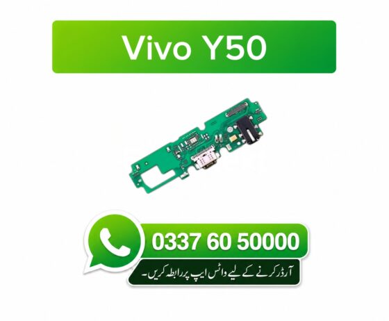 Vivo Y50 Charging Flex | Vivo Y50 Charging Port Price in Pakistan
