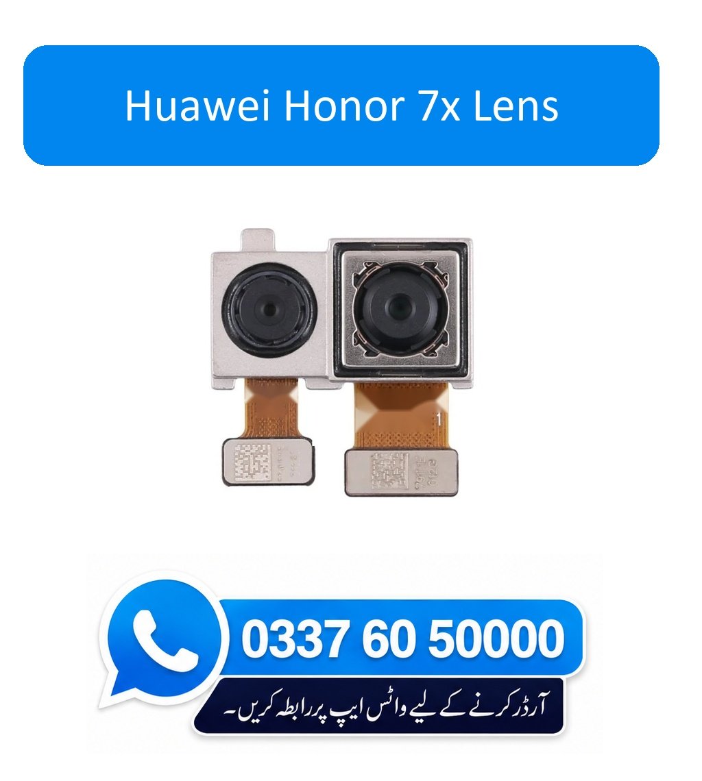 Huawei Honor 7X Camera Lens Replacement