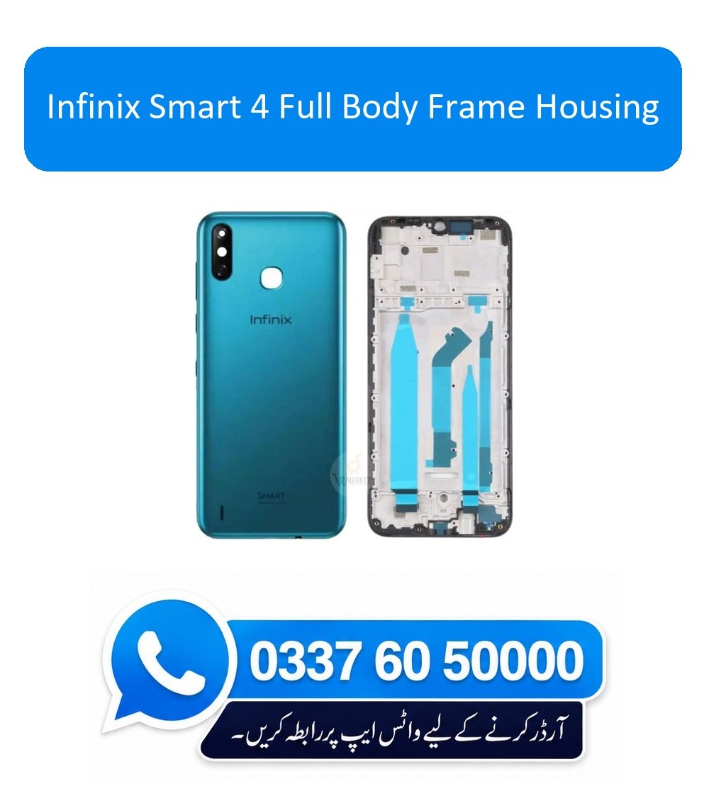 Infinix Smart 4 Full Body Frame Housing Replacement