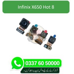 Infinix X650 - Hot 8 Back Camera Replacement