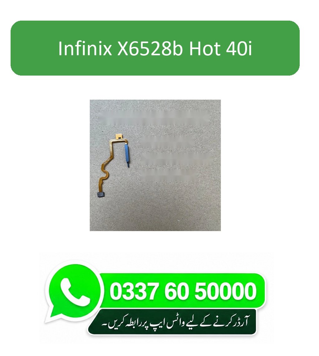 Infinix X6528B - Hot 40i Finger Sensor Replacement 1 Infinix X6528B - Hot 40i Finger Sensor Replacement