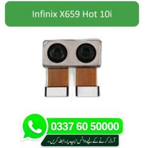 Infinix X659 Hot 10i Back Camera Replacement