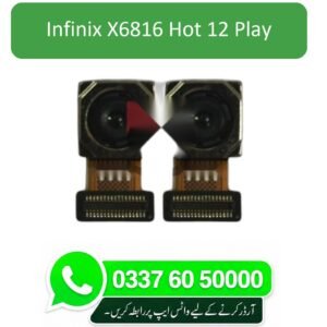Infinix X6816 - Hot 12 Play Back Camera Replacement