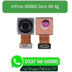 Infinix X6860 - Zero 40 4G Back Camera Replacement