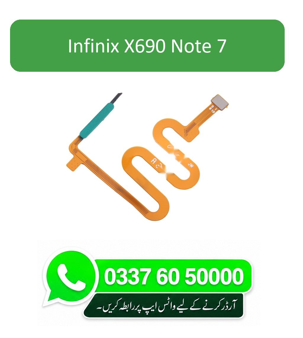 Replace Infinix Note 7 (X690) Fingerprint Sensor 1 Infinix X690 - Note 7 Finger Sensor Replacement