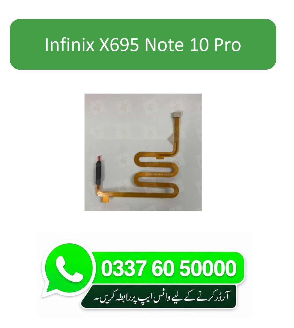 Replace Xiaomi Redmi Note 10 Pro Fingerprint Sensor 1 Infinix X695 - Note 10 Pro Finger Sensor Replacement