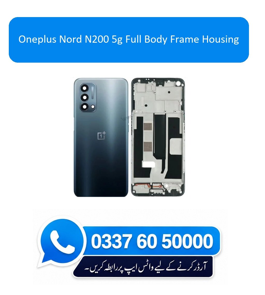 OnePlus Nord N200 5G Full Body Frame Housing Replacement
