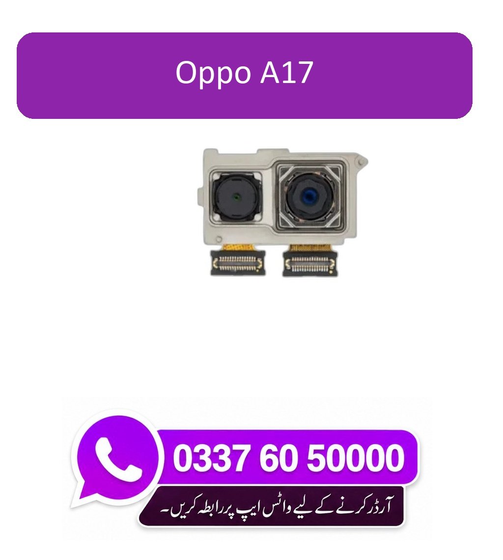 Oppo A17 Back Camera Replacement