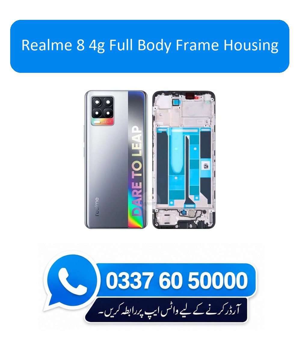 Realme 8 4G Full Body Frame Housing Replacement