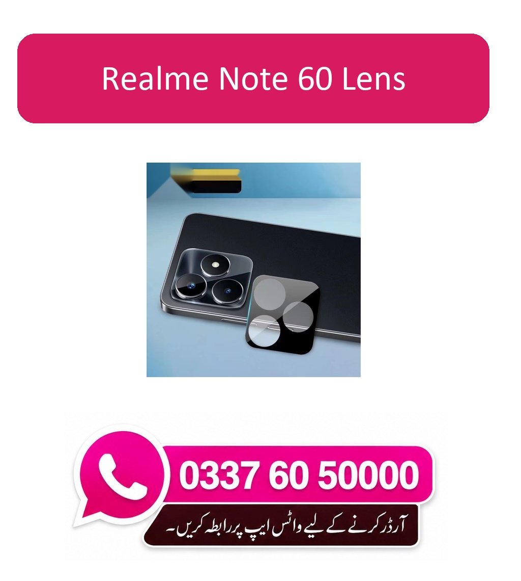 Realme Note 60 Camera Lens Replacement