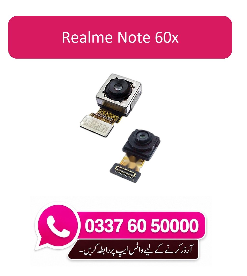 Realme Note 60X Back Camera Replacement