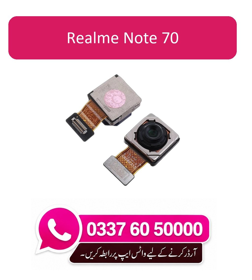 Realme Note 70 Back Camera Replacement