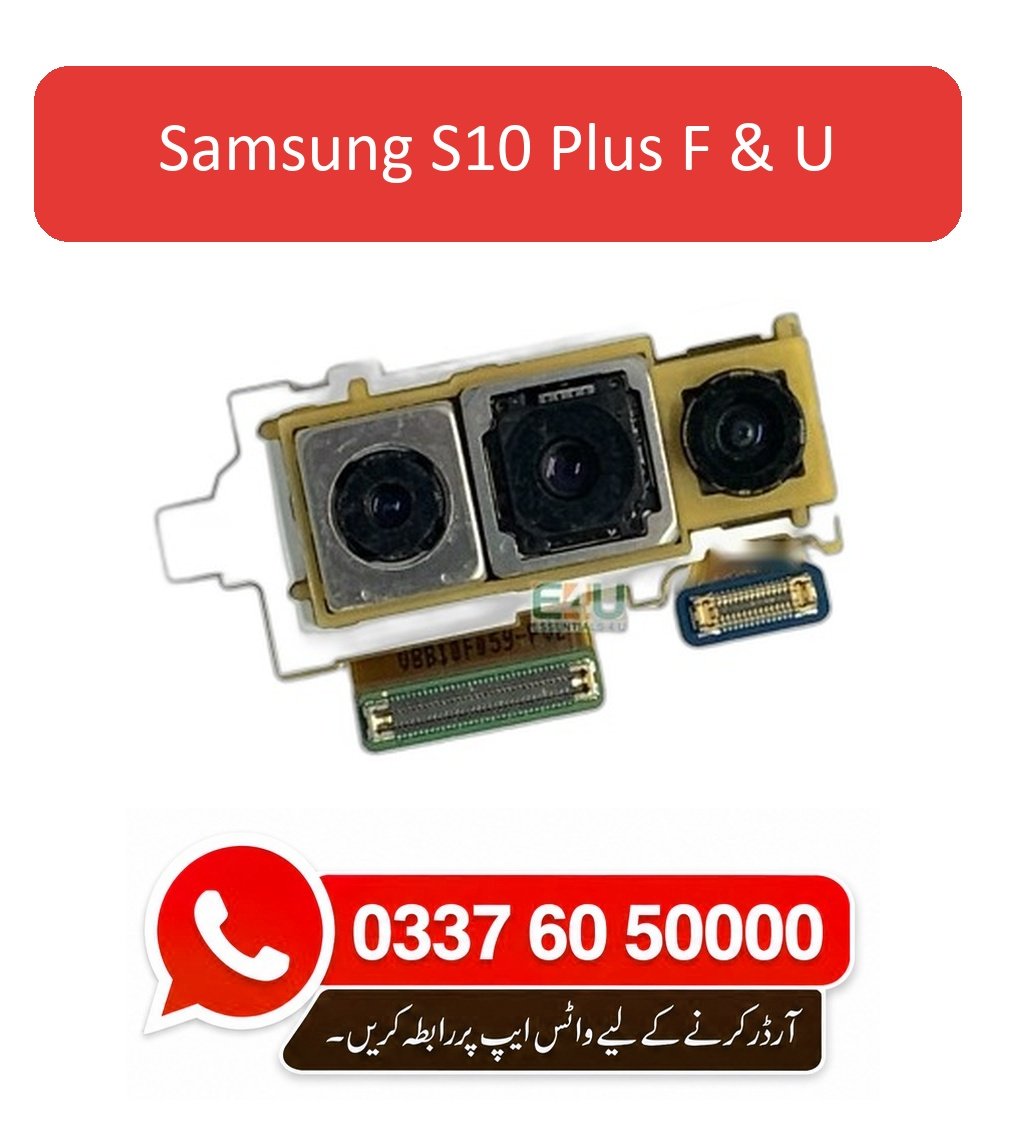 Samsung S10 Plus F & U Back Camera Replacement